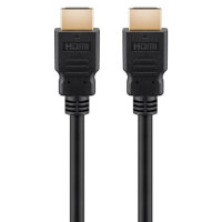 GOOBAY HDMI 2.1 Kabel 1,0m St/St schwarz