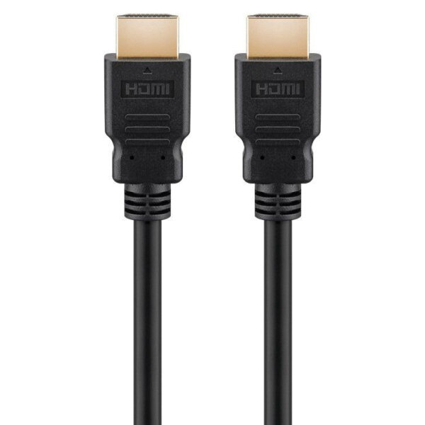 GOOBAY HDMI 2.1 Kabel 0,5m St/St schwarz