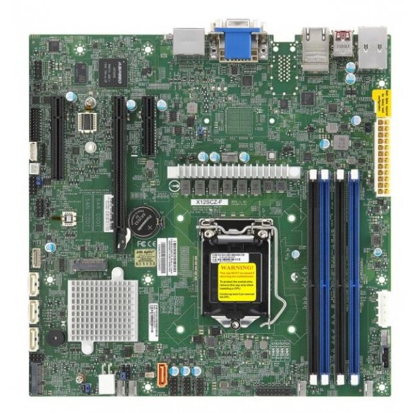 SUPERMICRO Server MB Super Micro  MBD-X12SCZ-QF-O