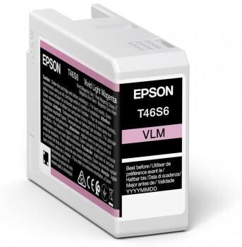 EPSON Singlepack Vivid Light Magenta T46S6 UltraChrome Pro 10 ink 26ml