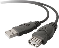 BELKIN USB 2.0 Kabel [1x USB 2.0 Stecker A - 1x USB 2.0...