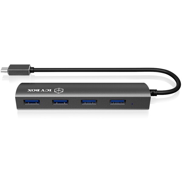 RAIDSONIC Hub  4-Port IcyBox USB 3.0 IB-AC6405-C