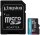 KINGSTON 128GB microSDXC Canvas Go Plus 170R A2 U3 V30 Card + ADP