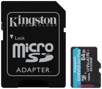 KINGSTON 64GB microSDXC Canvas Go Plus 170R A2 U3 V30...