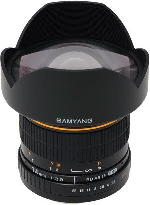 SAMYANG F 2,8/14 ED AS IF UMC Canon