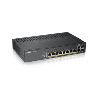 ZYXEL Switch  8x GE GS1920-8HPV2 PoE+