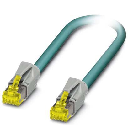 PHOENIX CONTACT RJ45 Netzwerk Anschlusskabel CAT 6a S/FTP 6 m Wasserblau