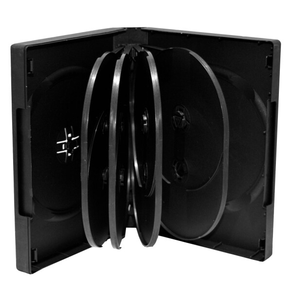 MEDIARANGE DVD-Leerhülle für 10 Dics 33mm schwarz 3pcs