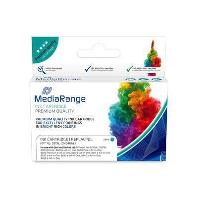 MEDIARANGE Patrone HP NR 951XL Chip & Tintenstandanz. cyan