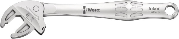 WERA 6004 Joker L 05020101001 Selbstjustierender Maulschlüssel 16 - 19 mm 3/4"" - 5/8""