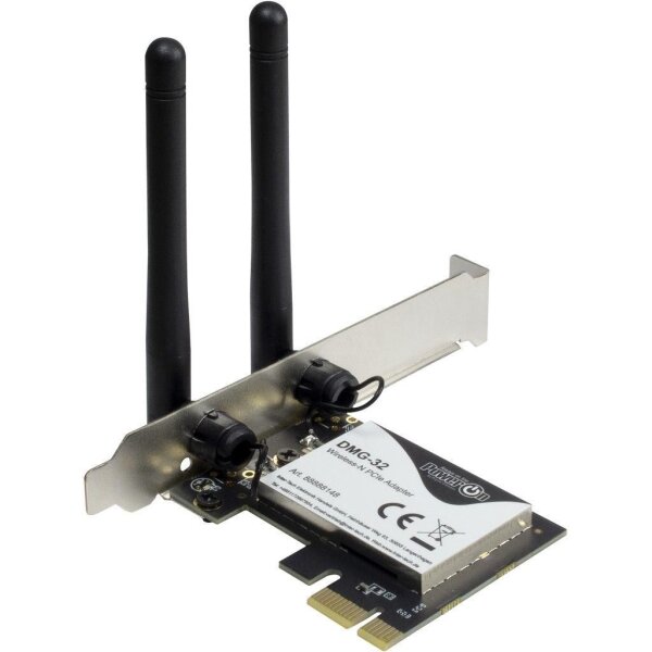 INTERTECH Inter-Tech Wireless-AC PCIe Adapter DMG-32 650Mbps retail