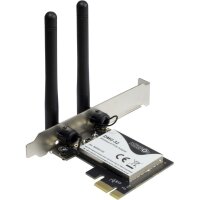 INTERTECH Inter-Tech Wireless-AC PCIe Adapter DMG-32...