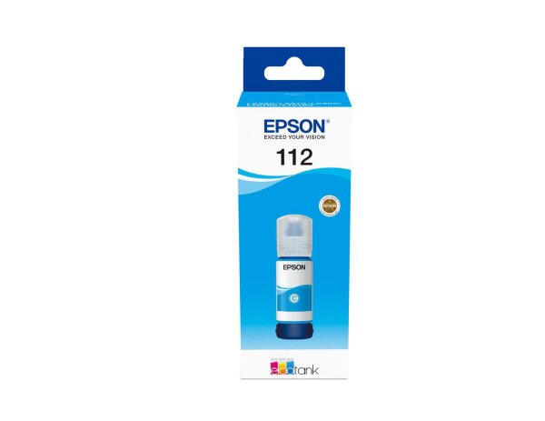 EPSON Ink/112 EcoTank Pigment Cyan Bottle