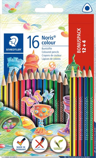 STAEDTLER Farbstift Noris dreikant 187 C12P1 Sortiert (farbauswahl nicht möglich) 1 St.