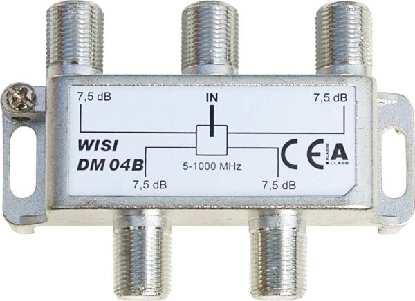 WISI Verteiler 4-fach 5-1000MHz DM04B