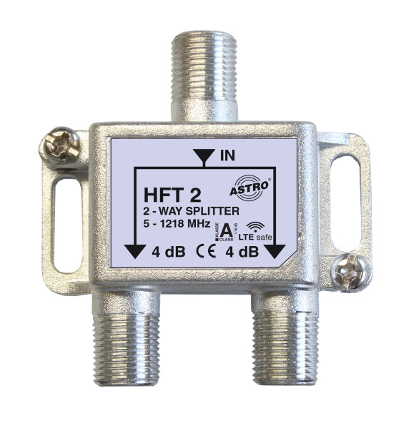 ASTRO STROBEL Verteiler 2-fach 4db 5-1218MHz