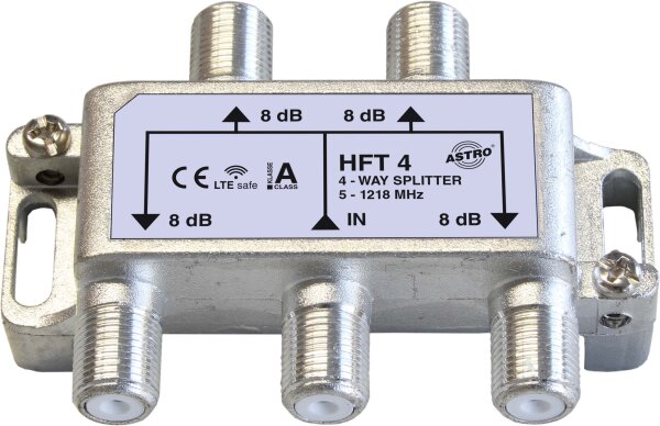 ASTRO STROBEL Verteiler 4-fach 8db 5-1218Mhz