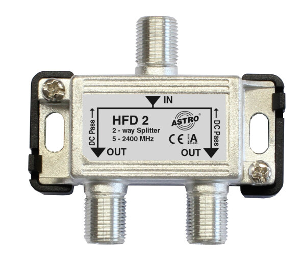 ASTRO STROBEL Sat-Verteiler 2-fach 4-8db 5-2400MHz