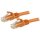 STARTECH.COM 1,5m CAT6 Kabel - orangenes CAT6-Patchkabel - Snagless-RJ45 - 24 AWG Kupferdraht - LAN