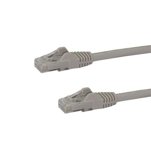 STARTECH.COM 7,5m CAT6 Kabel - graues CAT6-Patchkabel - Snagless-RJ45 - Kupferdraht mit 24 AWG - LAN