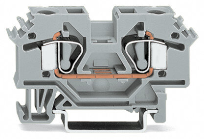 WAGO 2-Leiter-Durchgangskl. 6qmm 282-604 blau 0,2-6qmm 800V 8kV