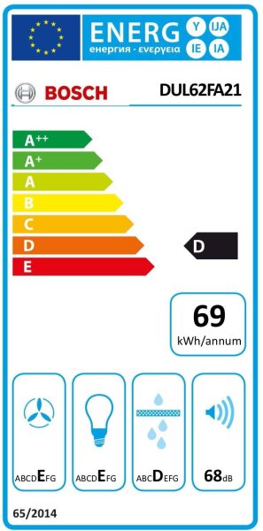 BOSCH Unterbauhaube DUL62FA21 sr