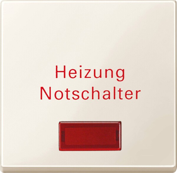 MERTEN GMBH Merten Wippe f.Heizungs- 432944 Notschalter weiß glänzend System M