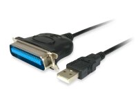 EQUIP Adapterkabel USB   St -> Parallel St 1.5M...