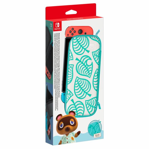 NINTENDO Switch-Tasche (Animal Crossing) & Schutzfolie