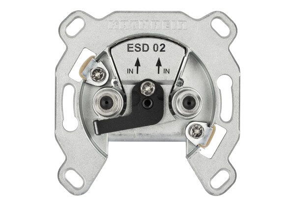 KATHREIN ESD 02 Antennendose 2-fach mit DC-Durchlaß (211500001)