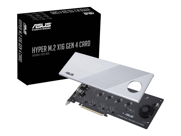 ASUS Hyper M.2 x16 Schnittstellenadapter PCIe 4.0 90MC08A0-M0EAY0