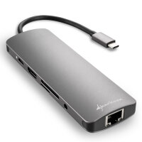 SHARKOON USB 3.0 TYPE C COMBO AD. GREY