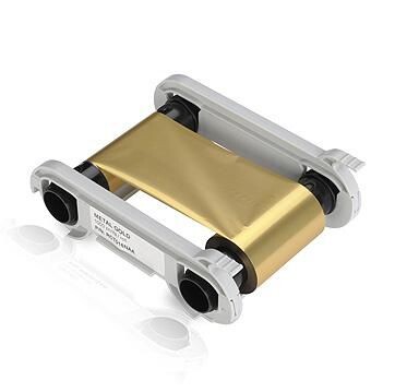 EVOLIS High Trust Monochrome Ribbon - 1 - Gold Metallic - Farbband - für Evolis Zenius, Zenius Class