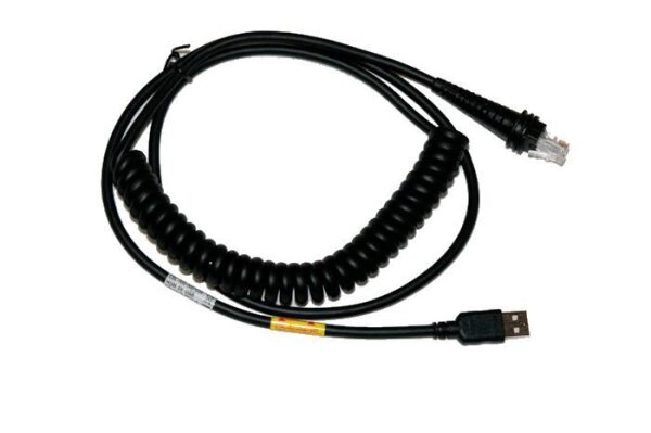 HONEYWELL USB-cable, coiled, 3m, black