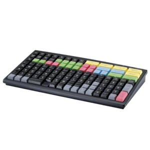 PREHKEYTEC GMBH MCI 128, Alpha, Chip, USB, weiß Tastatur, programmierbar, 128 Tasten