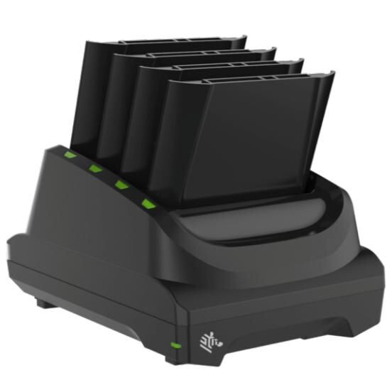 ZEBRA 4-SLOT BATTERY CHARGER, CHARGES FOUR SPARE BATTERIES (SAC-TC51-4SCHG1-01)