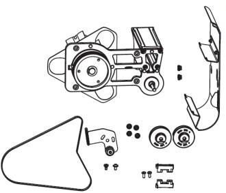 ZEBRA Rewind Upgrade, Kit Media Rewind Upgrade, Kit, passend für: ZT610, ZT610R (P1083320-084)