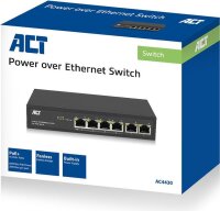 ADVANCED CABLE TECHNOLOGY ACT 6 port, network switch,...