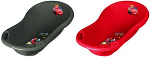 KEEEPER kids Babywanne ""maria cars"", mit Stöpsel, rot Farbe: cherry red mit Aufdruck, aus PP, - 1 St