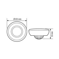 ESYLUX MD 360i/24 Basic ws EB10430862...