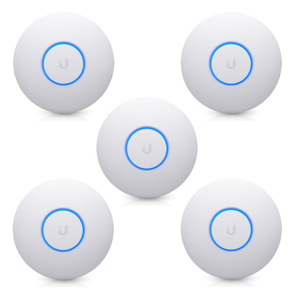 UBIQUITI NETWORKS UniFi AP AC NanoHD Wave2 ohne PoE-Inj. 5-pack