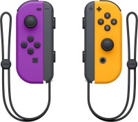 NINTENDO Switch Joy-Con Lila / Neon Orange 2er Set