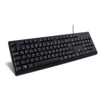 INTERTECH Inter-Tech Tas KB-118 Tastatur QWERTZ, schwarz