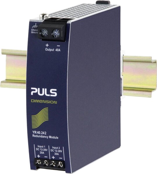 PULS GMBH Hutschienen-Redundanz-Modul (DIN-Rail) PULS YR40.242 40 A Anzahl Ausgänge: 1 x