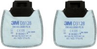 3M Secure Click Partikelfilter P2 R mit Aktivkohle D3128...