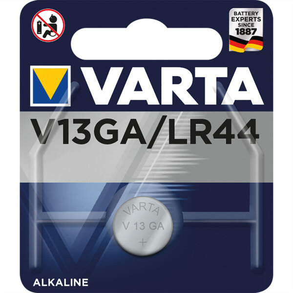 VARTA V13GA Batterie (LR44) Alkali-Mangan