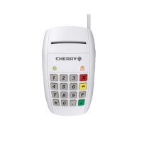 CHERRY ST-2100 Contact Smart Card Terminal weiß USB...