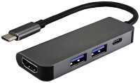 VALUE USB Typ C Dockingstation, HDMI 4K, 2x USB Typ A +...