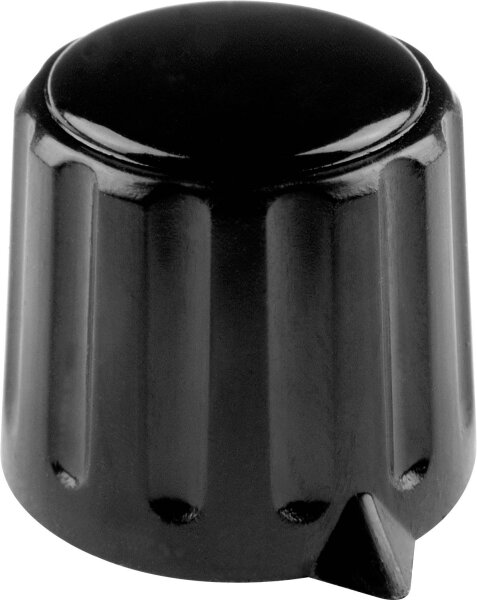 MENTOR 4311.6133 Drehknopf Schwarz (Ø x H) 20 mm x 17 mm 1 St.