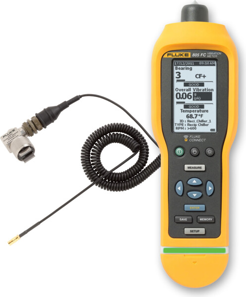 FLUKE 805 FC/805 ES Misuratore di vibrazioni± 5% (4918373)